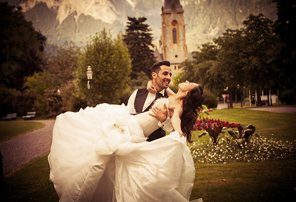 Hochzeitsfotos in Chur bei Mariano